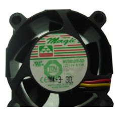 MAGIC 4158 40x40x20mm 12V dc 0.13A  Üç uçlu Fan