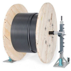 Cable Drum Jack 3 Ton Kaldırma Kapasiteli Kablo Makarası Açma Ekipmanı