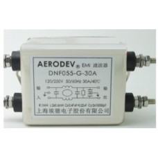 DNF055-G-30A 250 V AC-50~60 Hz 30 Amper Tek faz Emı Filtre