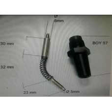 6,5 mm 25 x 45 x 40 M 4 12-24 V Kavrama Bujisi