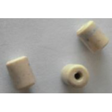 557316 Ø 5.55 mm x Ø 1.60 x 7.30 mm Steatit Boncuk			