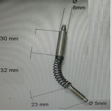 6 x 32 x 30 x 23 mm M5 12-24 V Kavrama Bujisi