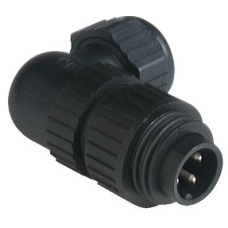 CA 3 W LS 3+PE erkek seyyar-vidalı-90° Connector