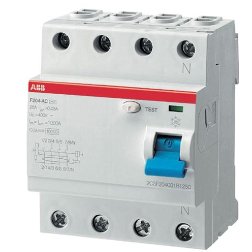 ABB-RCCB - F204 AC S-63/1