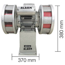 AS0072 750 W 220 V AC 50 Hz 180 db Asenkron Motorlu Çift Fanlı Dökün Gövde Siren