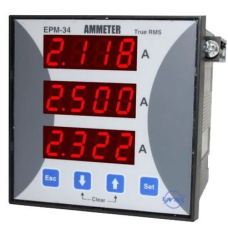 EPM-34-96 24~250 V AC-DC Ampermetre