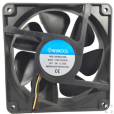 WK12038DIHSL 120x120x38mm 12VDC 0.30A Wııkool Fan