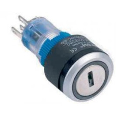 LAS1-AWY-11Y-21 0-I 22 mm LEDli Plastik Anahtarlı Switch 