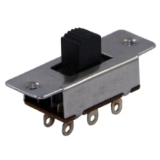 SUR010 6P 1-0-2 Metal Sürgülü Switch 