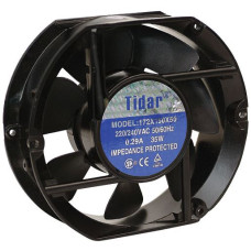 RQA17216351HBL2 172 x 163 x 51 mm 110 V 37 W 0.47 A Tidar Oval Yuvarlak Baca fanı 