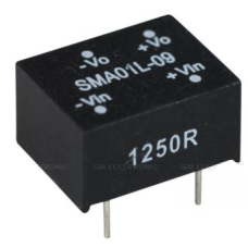 1W Giriş 4.5~5.5V dc Çıkış 9Vdc 0~110 mA Regulesiz Tek çıkışlı DC-DC Converter