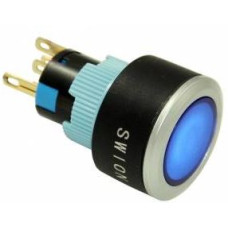 SWY-11 22 mm 1NO-1NC 5P LEDLİ Plastik Yaylı Buton  