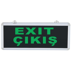 SNT-SY003 EXIT Çift Yön 350x150mm Çıkış Tabalası