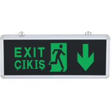 SNT-SY005 EXIT Çift Yön 350x150mm Çıkış Tabalası