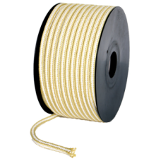 AS502 16x16mm Aramid Köşe Örgülü Beyaz PTFE Salmastra