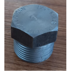 Dövme Karbon Çelik ASTM A105 3/4” Altı Köşe başlı Kör tapa 