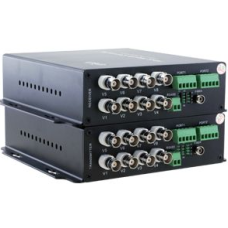 KX1056 8 Video+1 Data Fiber Media Converter(Aktif mesafe Uzatıcı )