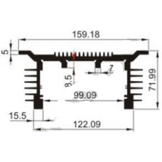 8010AS,Kompenent soğutucu