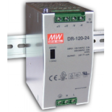 DR-120-24 120W 12V 10A Ray Montaj Güç Kaynağı