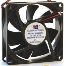 80X80X25 DC FAN 24V 3P