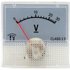 AS-230A 48X45,30 VDC(Ekran44X25mm) Voltmetre